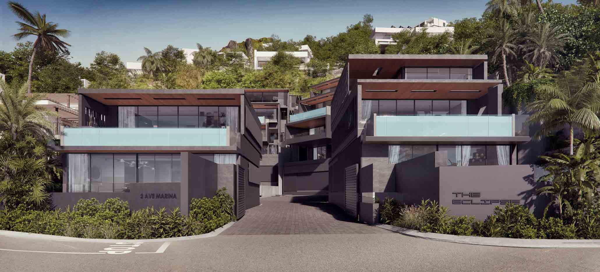 1.Eclipse Exterior 3D Rendering 1 Shancon four bedroom home morningside sandton