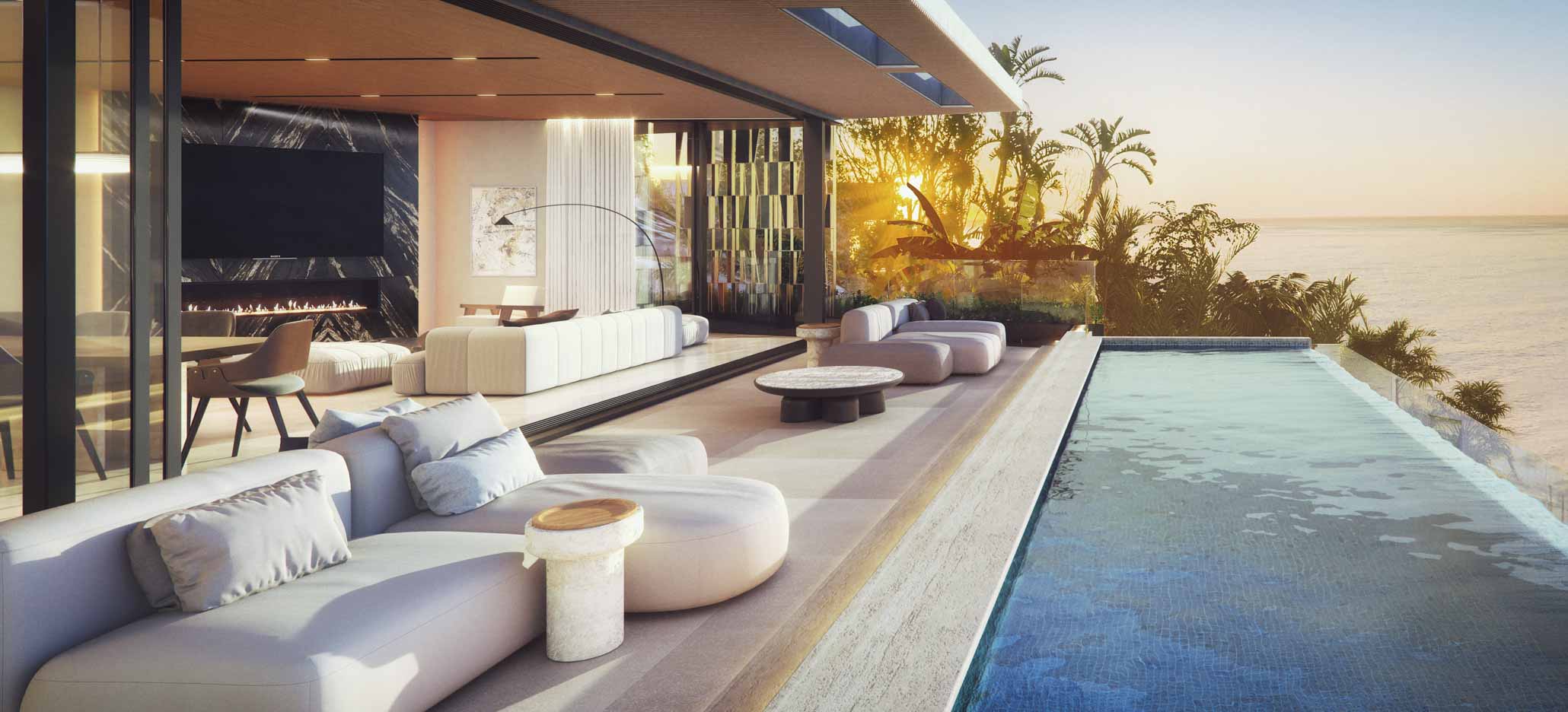 4.Eclipse Pool 3D Rendering_ Shancon four bedroom home morningside sandton