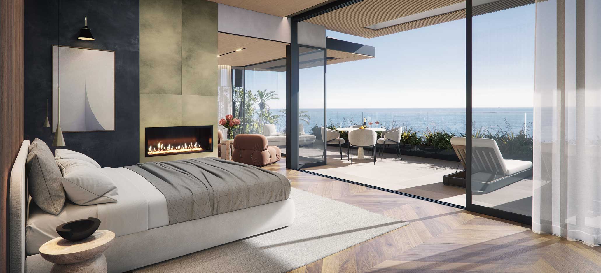 6.Eclipse Bedroom 3D Rendering Shancon four bedroom home morningside sandton